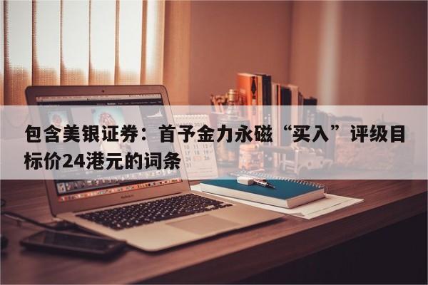 包含美银证券:首予金力永磁“买入”评级目标价24港元的词条